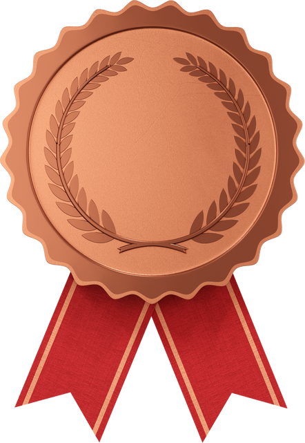 Bronze Medal with Ribbon